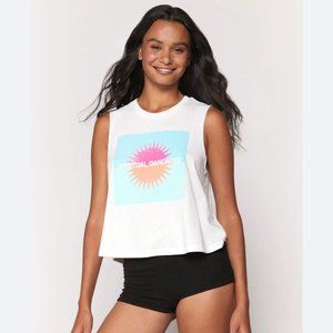 NWT! Spiritual Gangster Sun Crop Tank (Small)